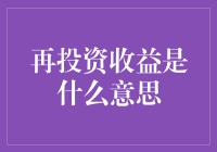 再投资收益究竟是什么？解读其背后的含义！