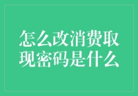 消费取现密码，能改就能换？